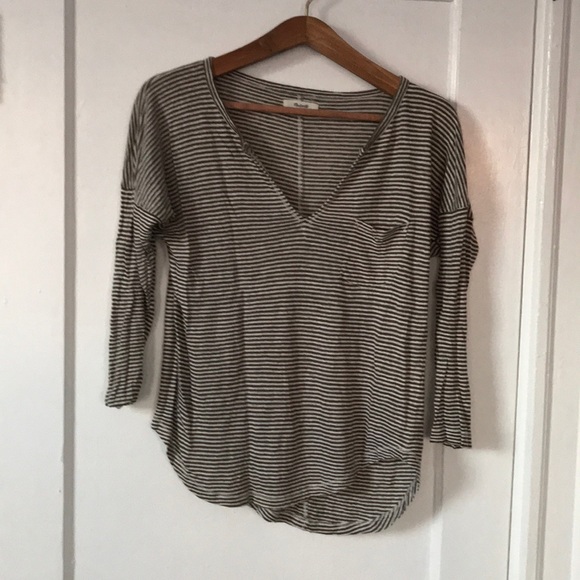 Madewell linen telegraph tee - Picture 2 of 5